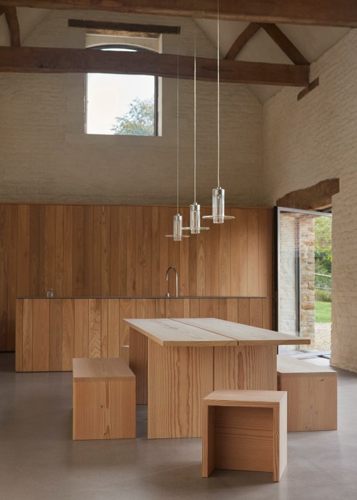 Dinesen Douglas fir furniture in John Pawson's design
