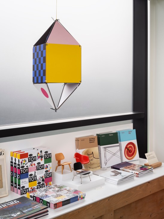 Collection of toys and design objects in the Eames archives