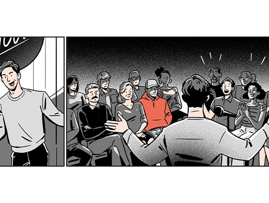 Interview: Vittorio Angelone on what makes something funny, and permission to laugh