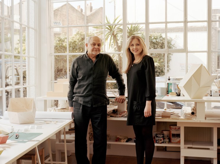 Cecil Balmond and Sarah Gormley
