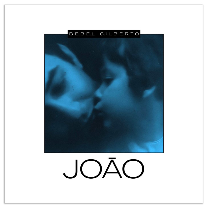 Album cover for João by Bebel Gilberto featuring abstract blue tones and blurred imagery