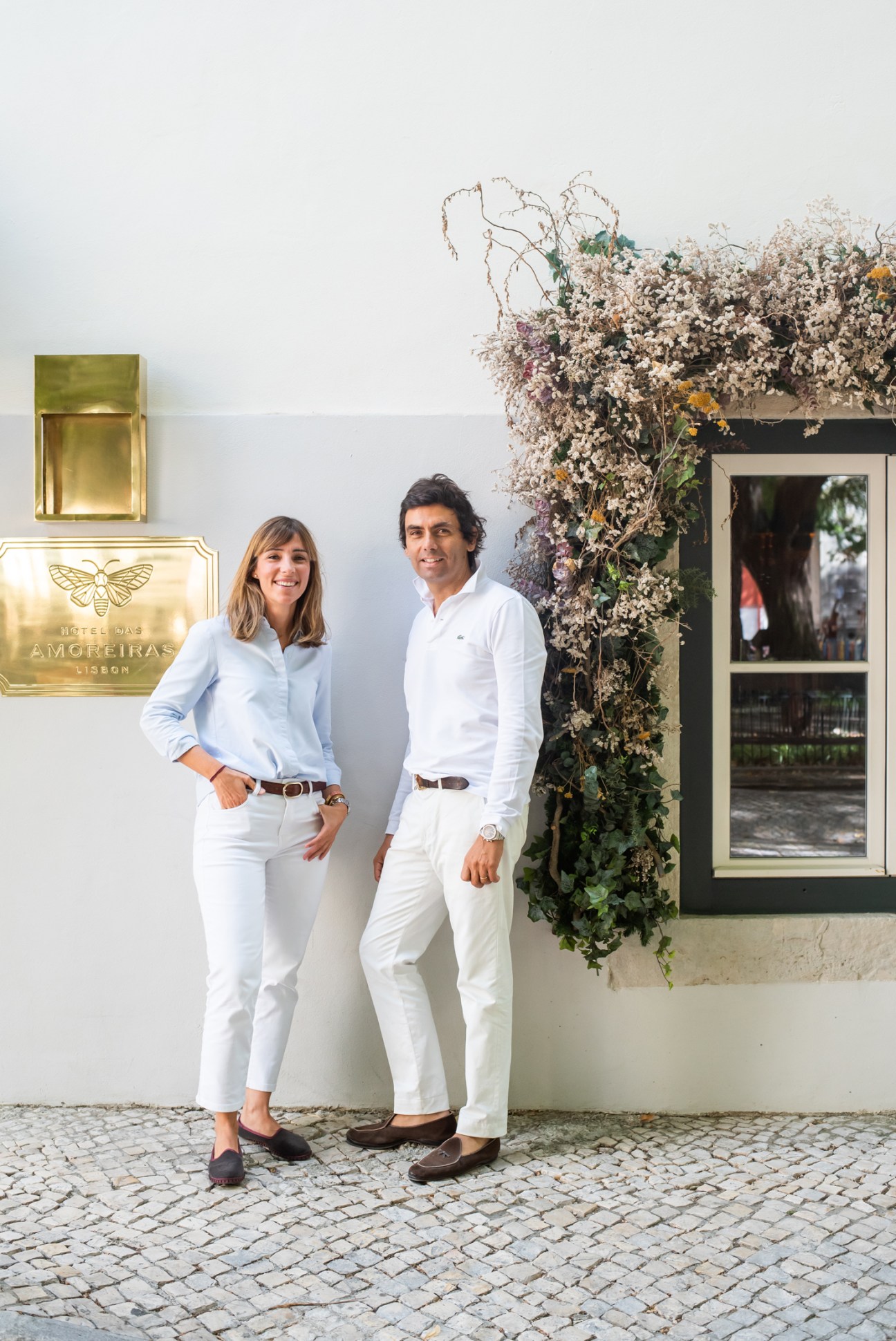 Alicia Valero (on left) and Pedro Oliveira
