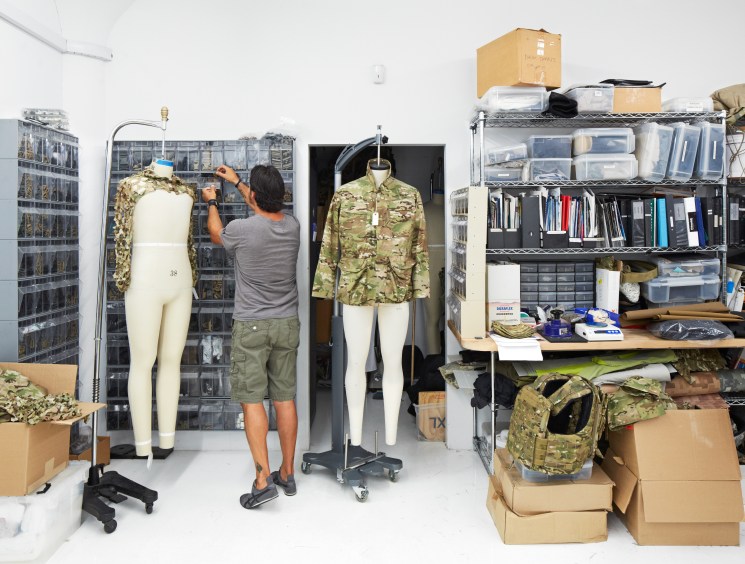 Working on MultiCam in the design studio