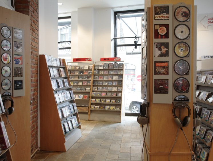 Buscemi Dischi's impressive stock of music