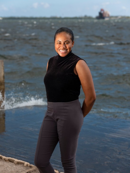 Tamique Lewis, database assistant at the International Seabed Authority