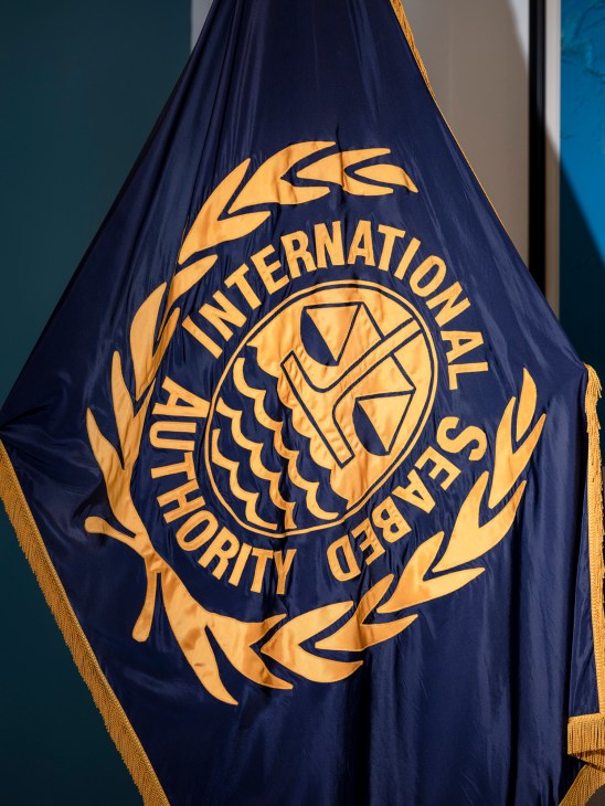 Documentation showing the International Seabed Authority is mandated by the UN Convention of the Law of the Sea