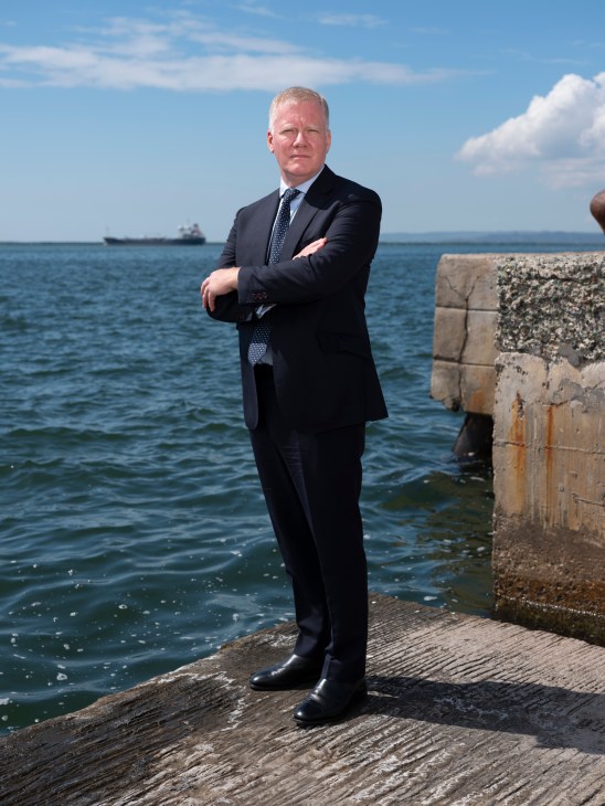 Michael Lodge, secretary-general of the International Seabed Authority, in his office in Kingston, Jamaica