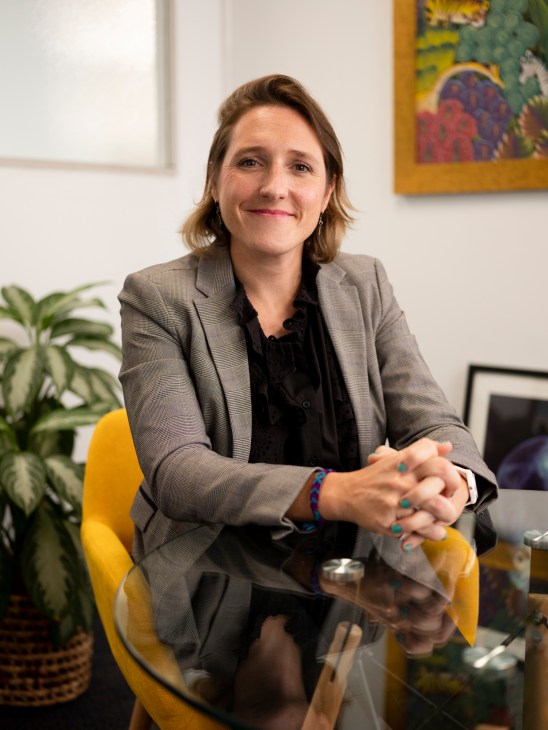 Marie Bourrel-McKinnon, senior policy officer to the secretary-general, in her office at the International Seabed Authority