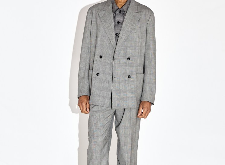 man in a grey suit