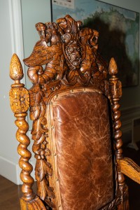 Historic chair inherited from previous Estonian prime ministers