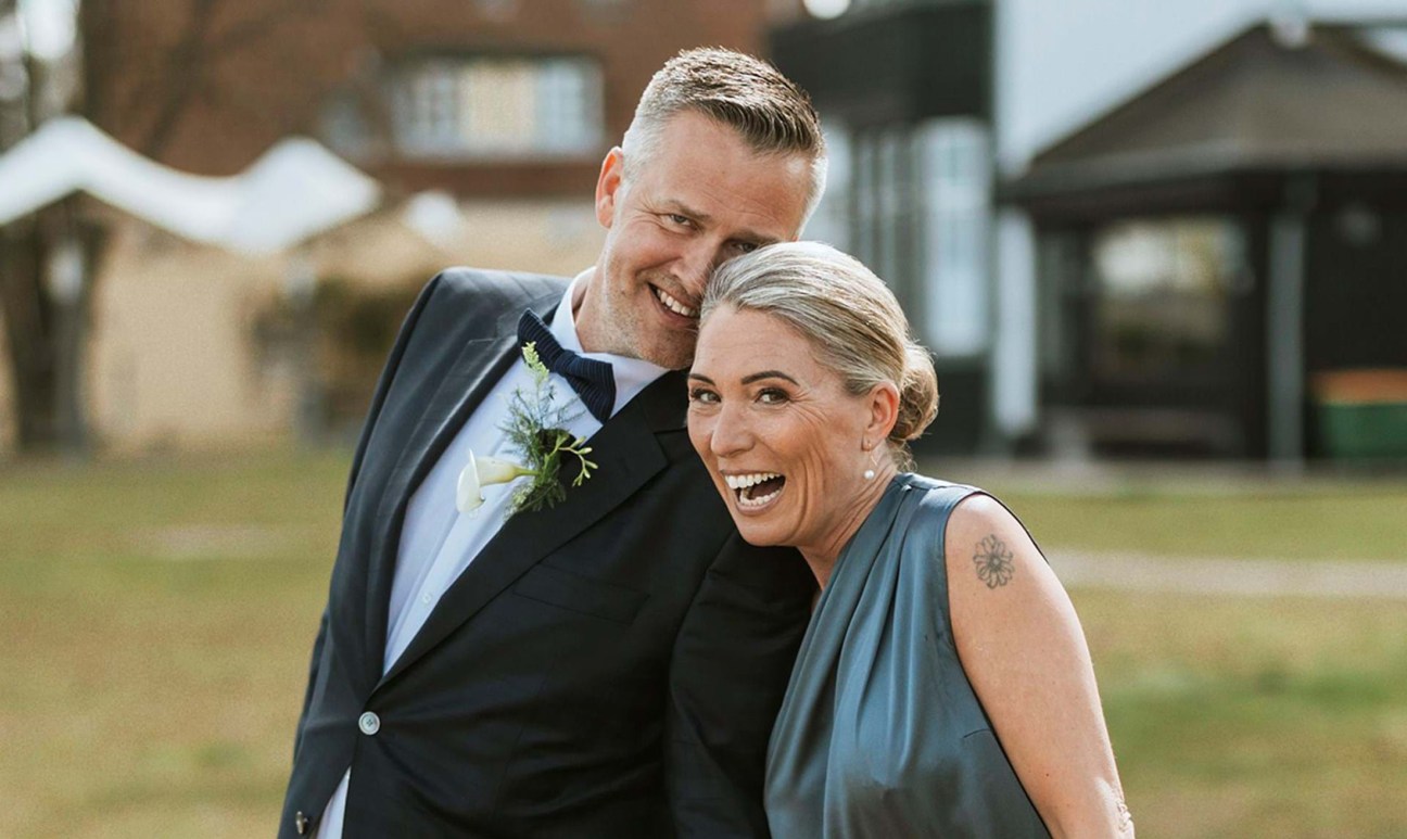 Wedding scene from Danish reality TV show Married at First Sight