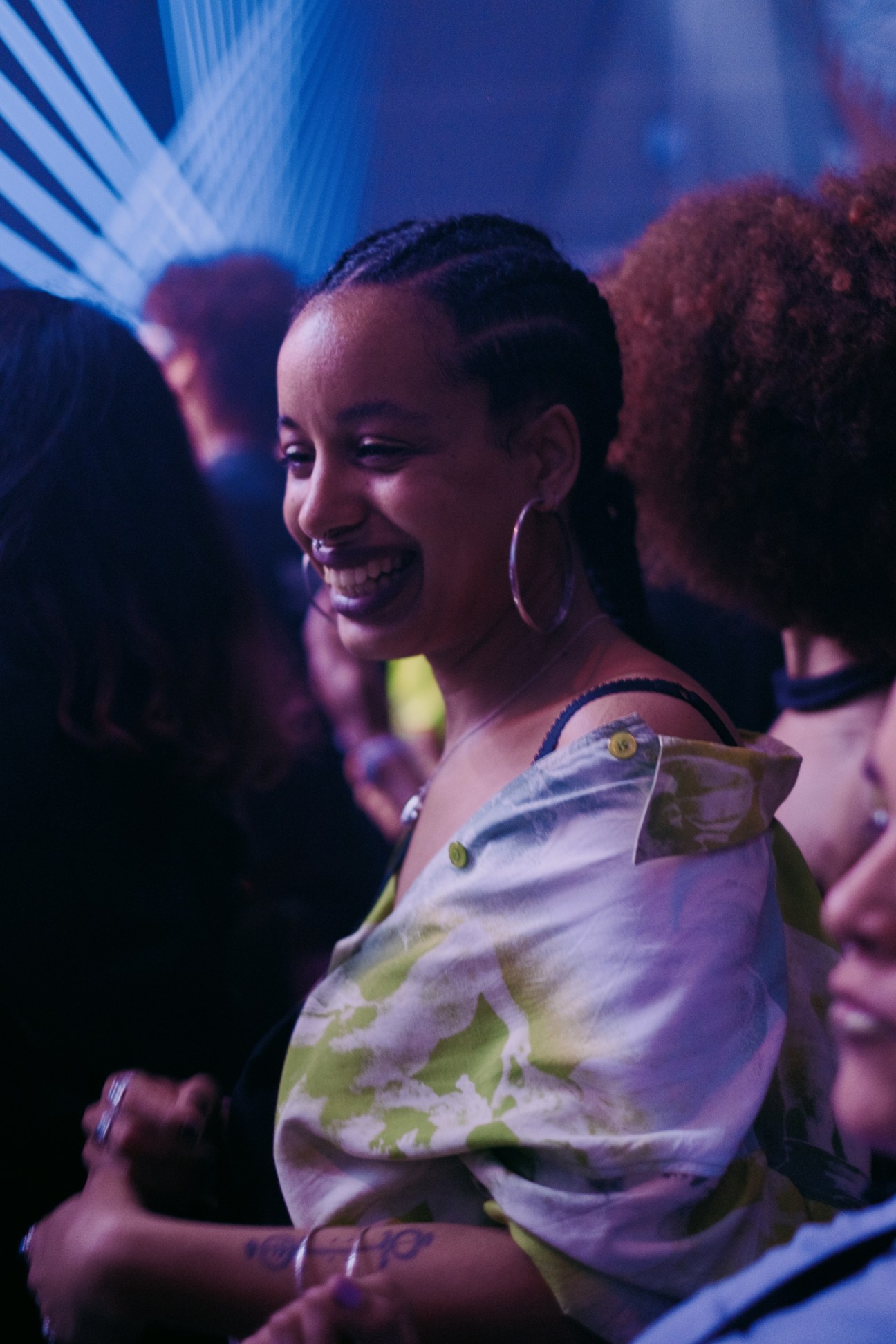 Crowd during Nídia's performance at Sónar