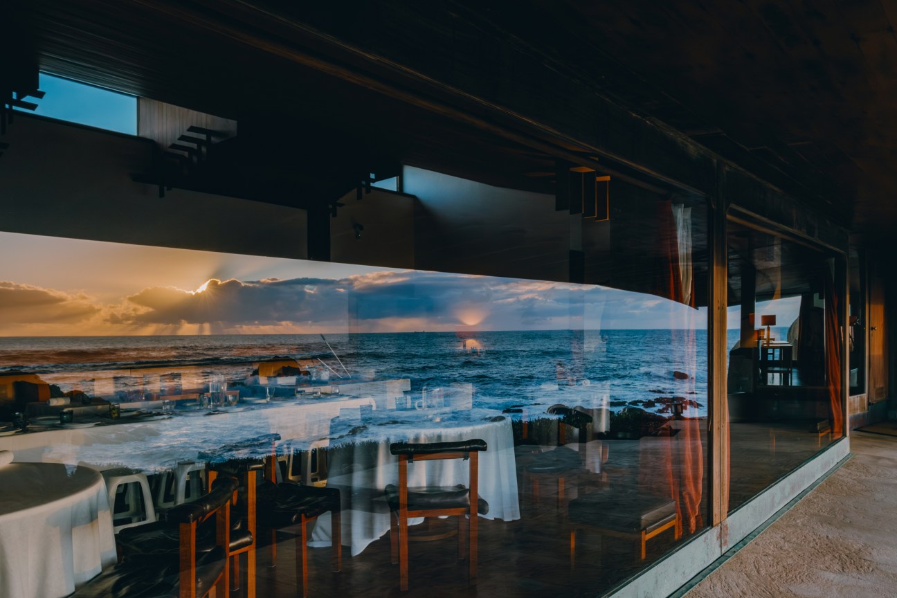 Restaurant by the ocean