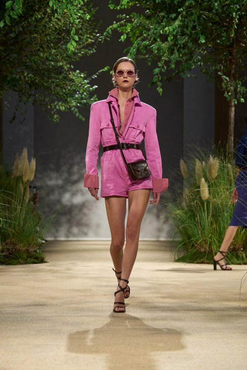 Workwear on the MaxMara runway