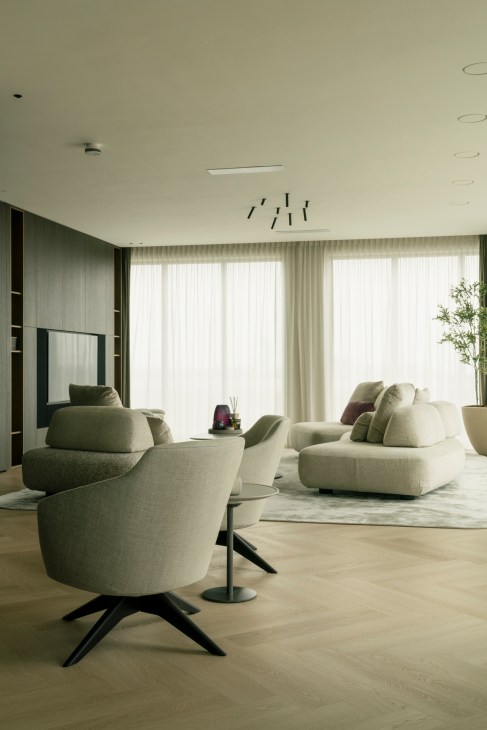 Inside one of Mercado's 41 apartments