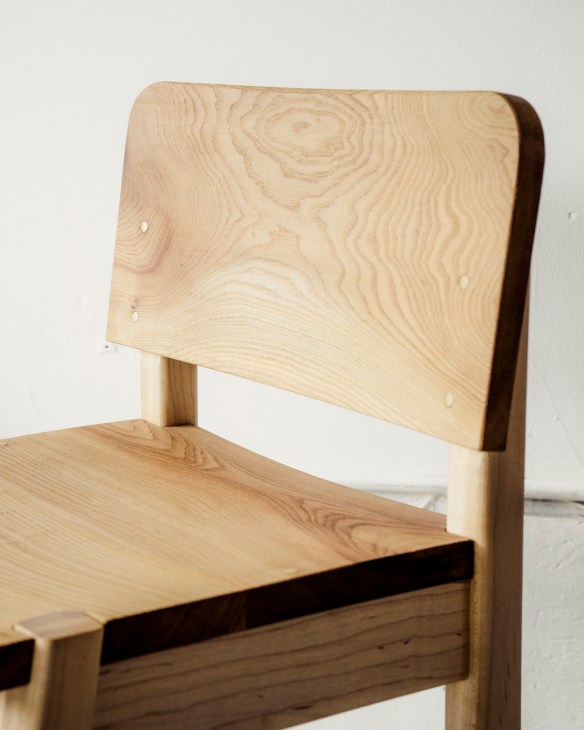 Goldfinger furniture workshop beneath London's Trellick Tower showing timber craftsmanship
