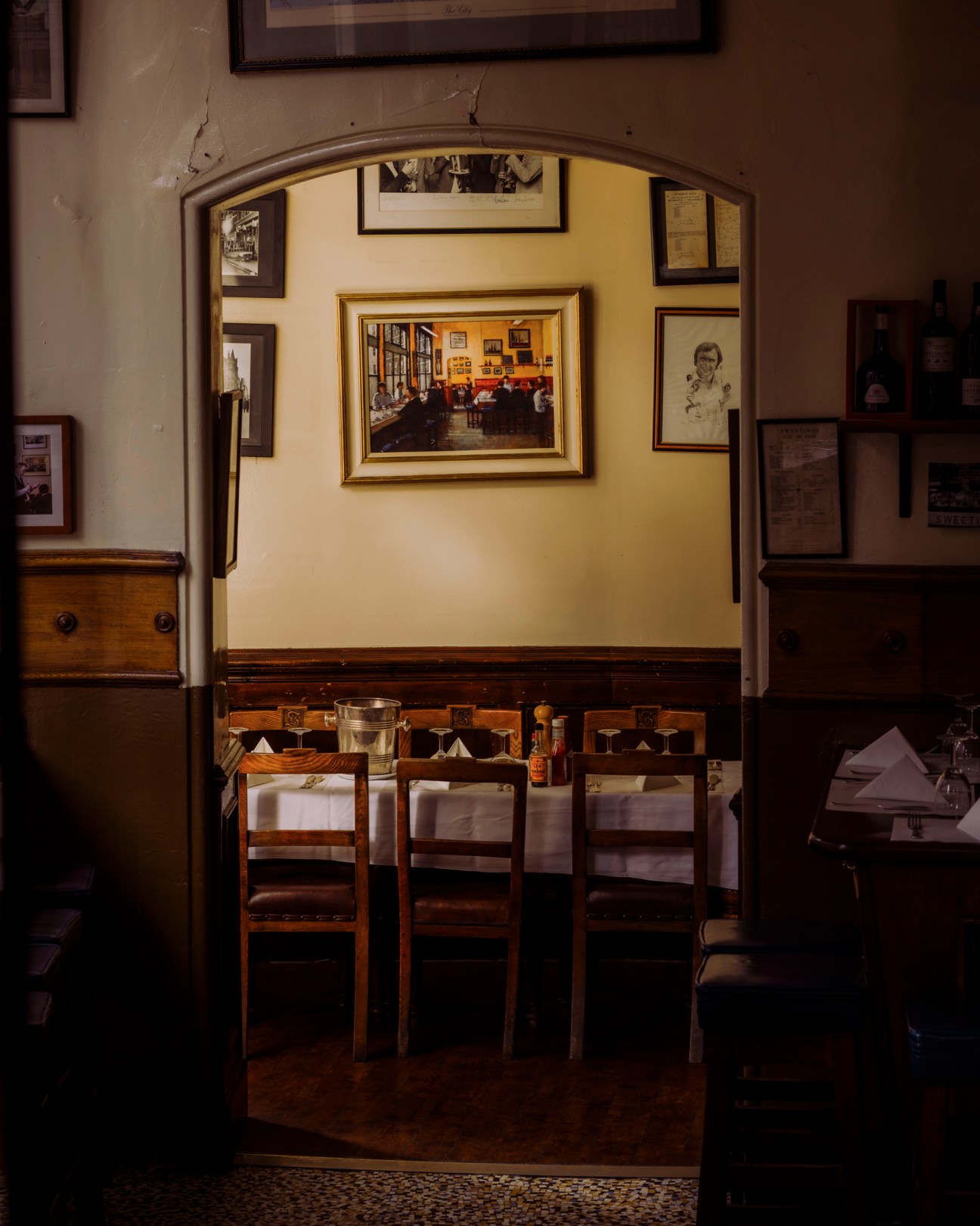 Sweetings interior, London