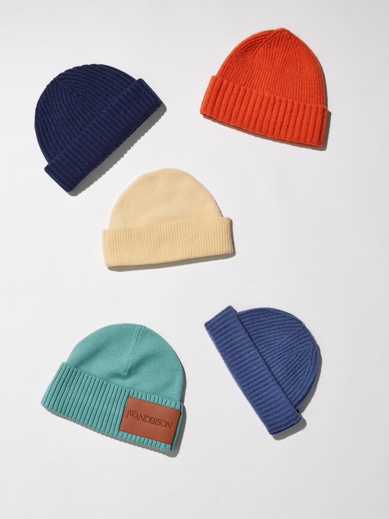 The Elder Statesman colorful woollen beanie