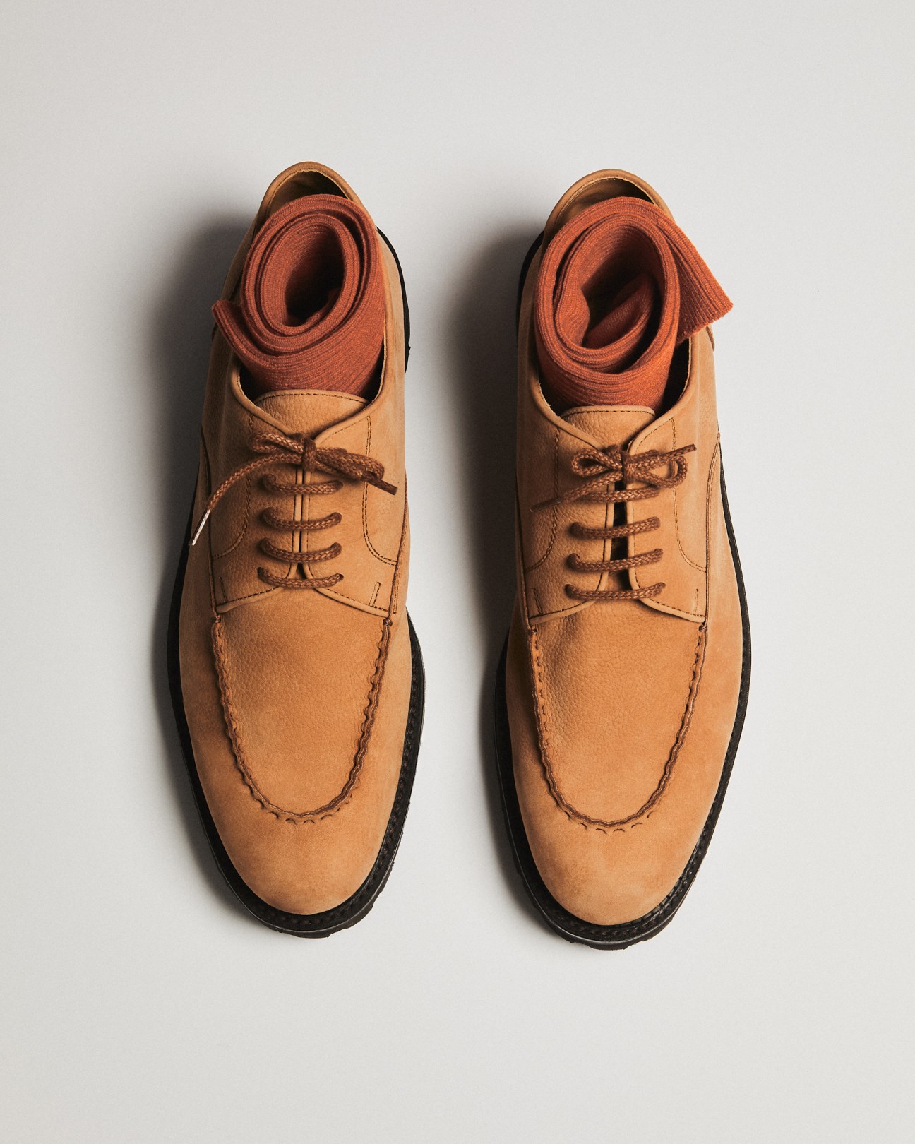 Socks by Trunk by Tabio, shoes by John Lobb