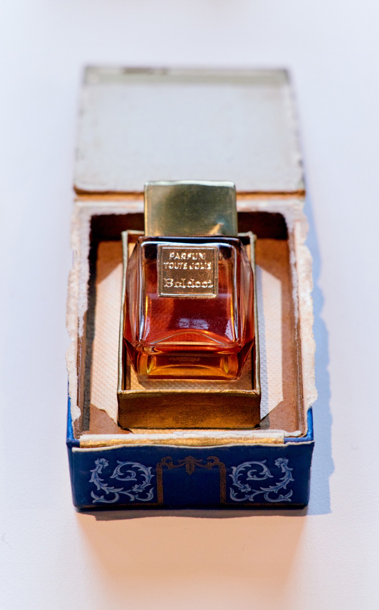 a bottle of perfume