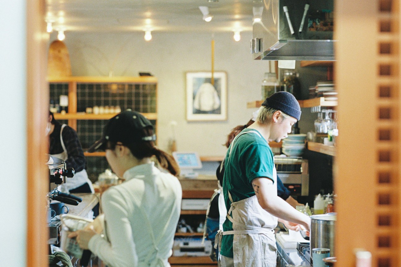 Interior view of Parklet bakery