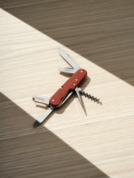 Victorinox Replica 1897 Swiss Army Knife showing the classic design with updated specifications including stainless steel blade