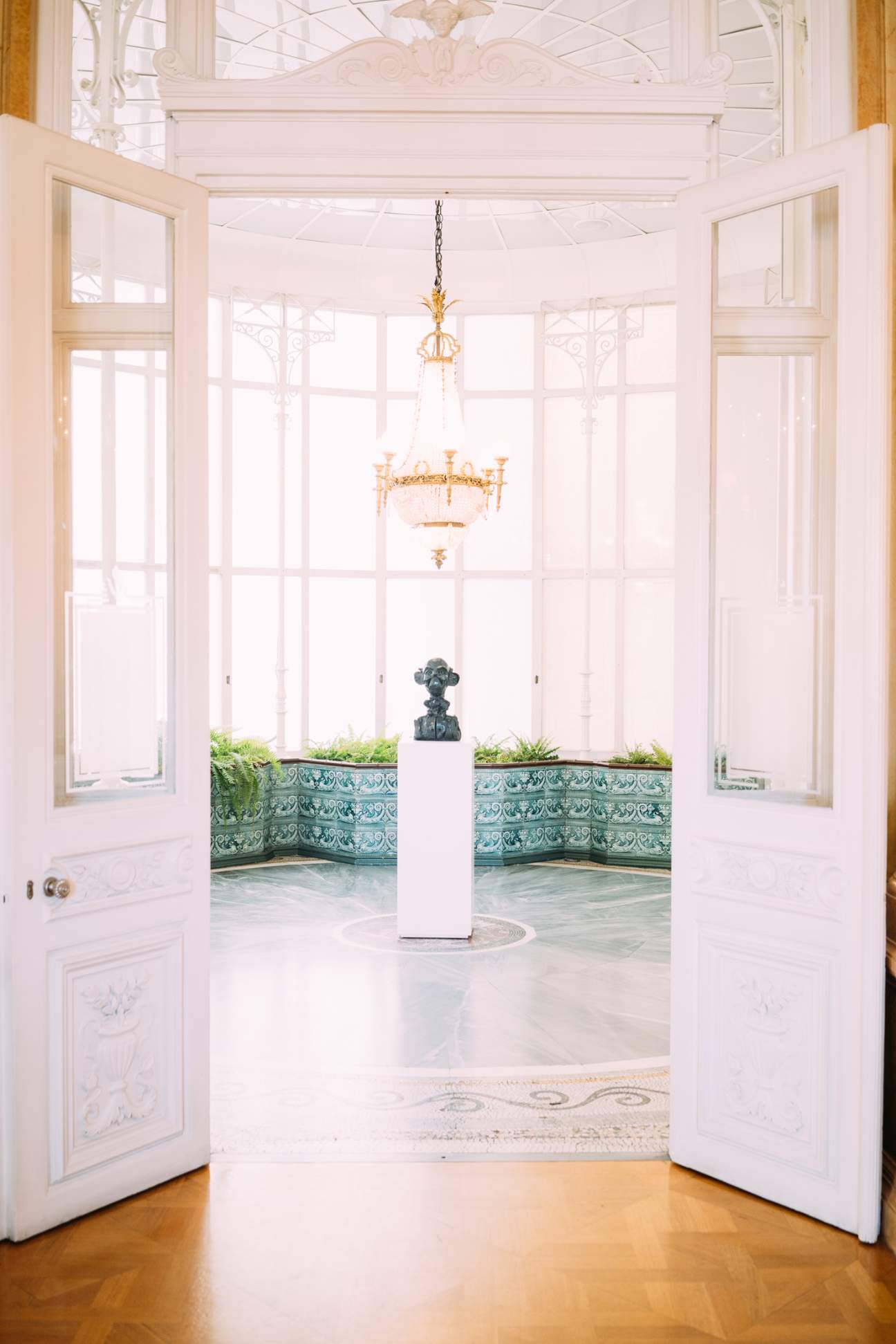 Inside the Museum of Cycladic Art.