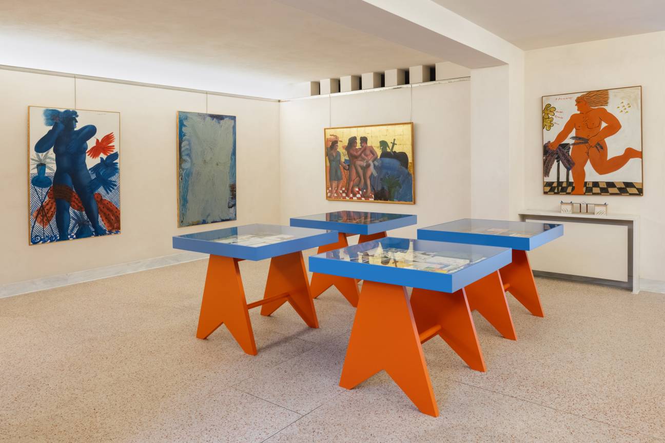 Inside the Alekos Fassianos Museum.