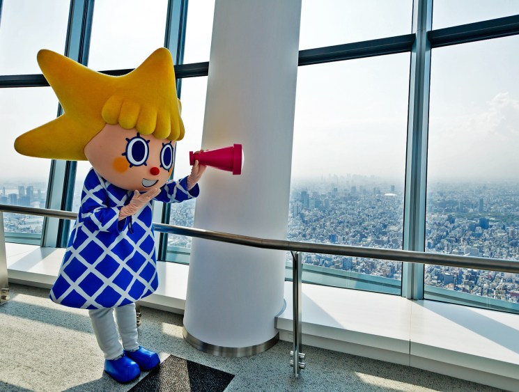 Sorakara, the Skytree mascot