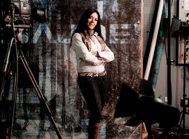 Stankovic on the set of ‘Insajder’