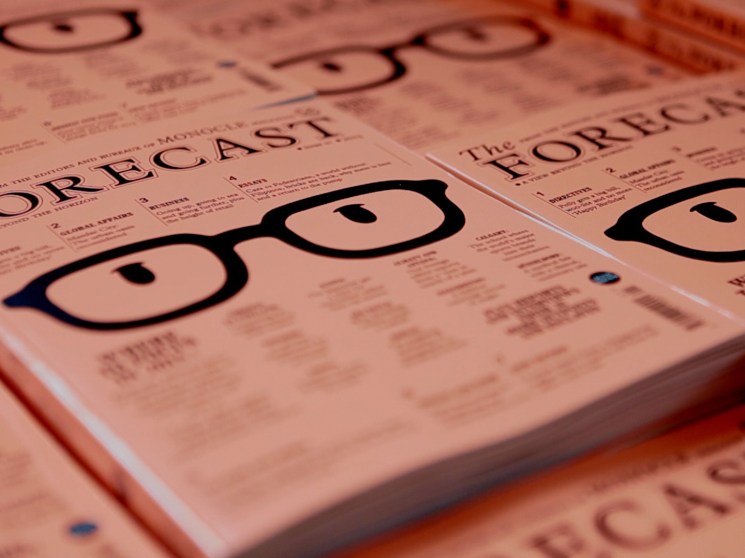 Cover of Monocle magazine.