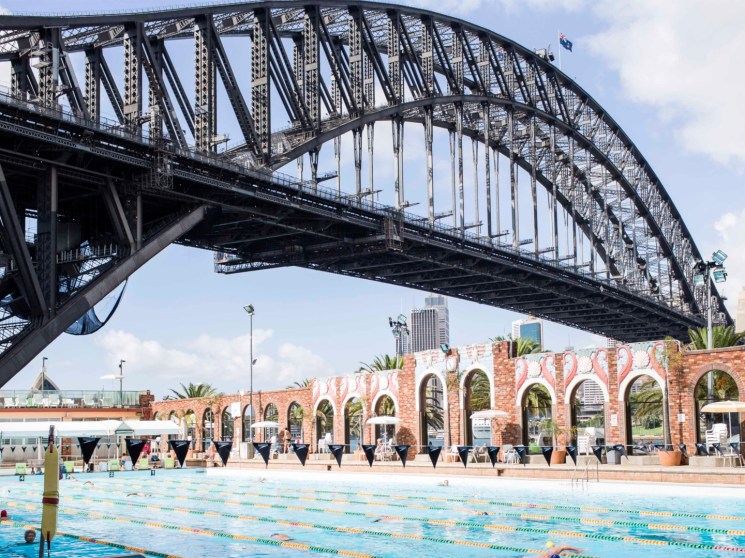 A swimming pool in Sydney.