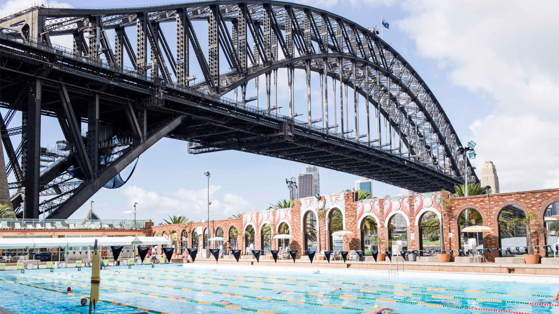 A swimming pool in Sydney.
