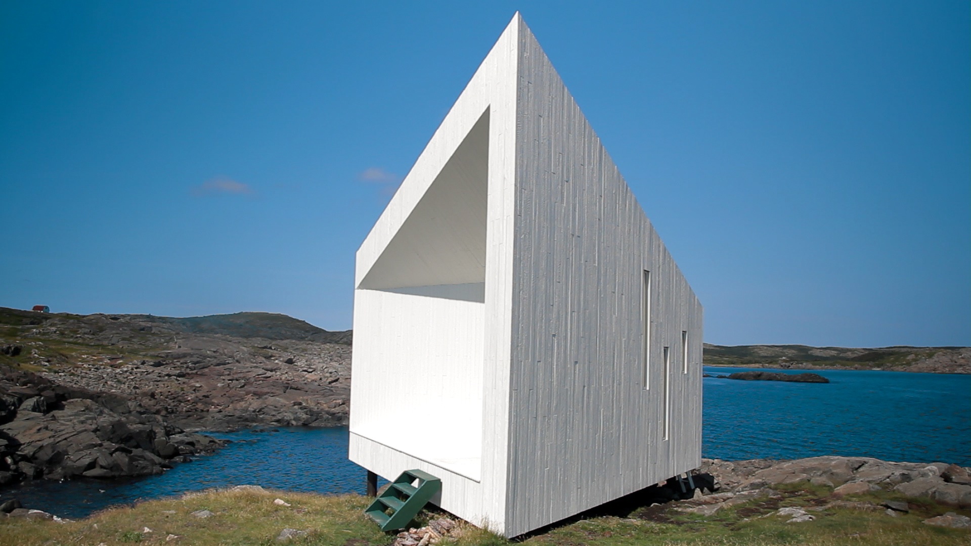 A cottage on Fogo Island.