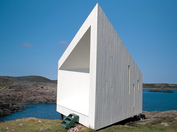 A cottage on Fogo Island.