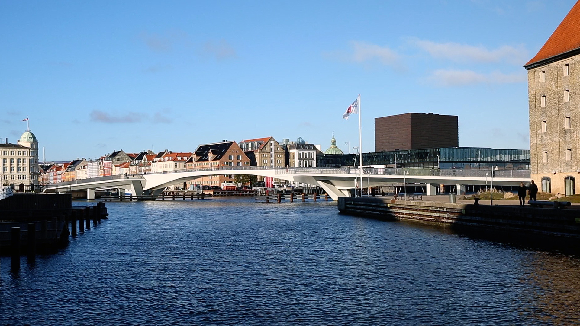 The city centre of Copenhagen.