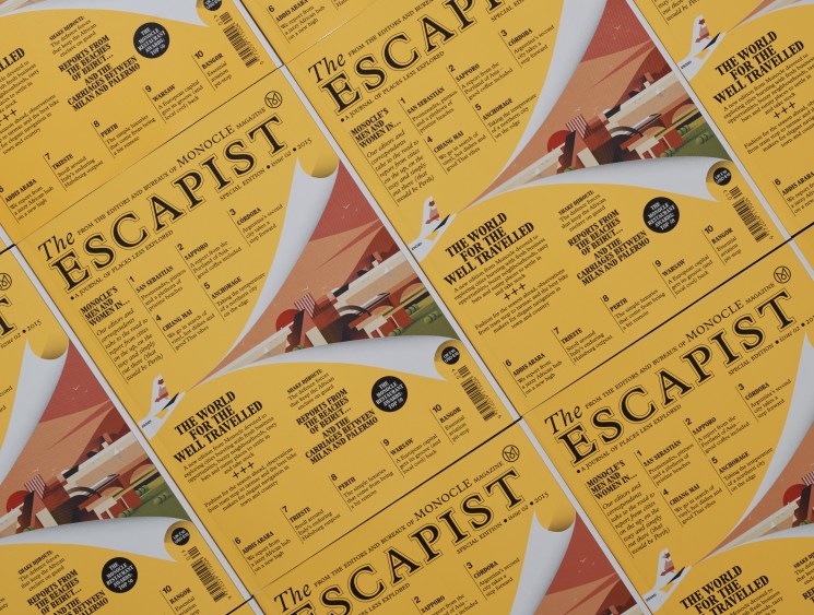 Cover of Monocle magazine.