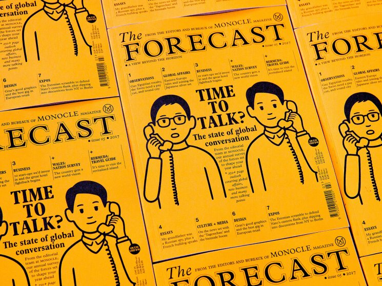 Cover of Monocle magazine.