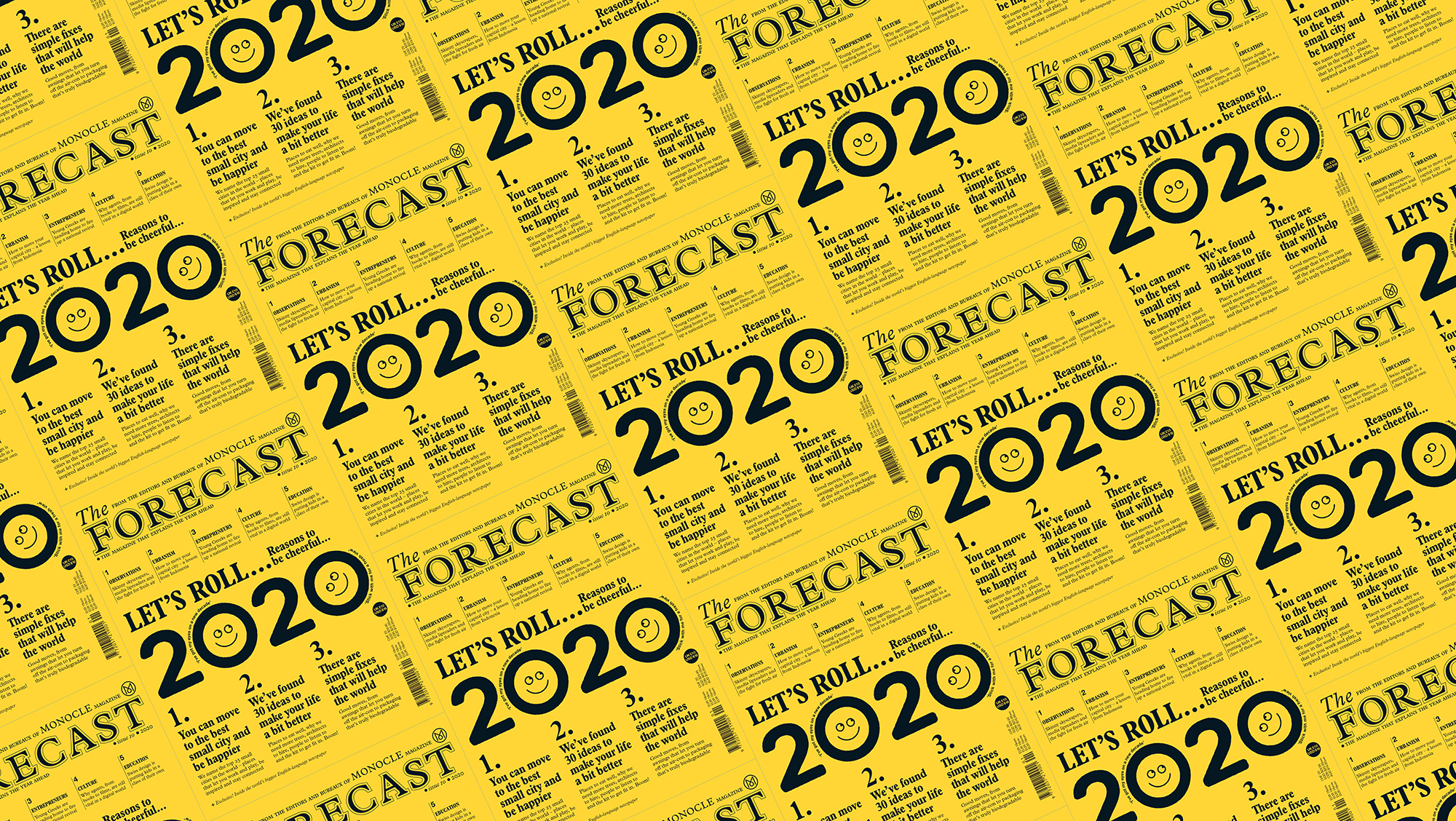 Monocle preview: Forecast 2020