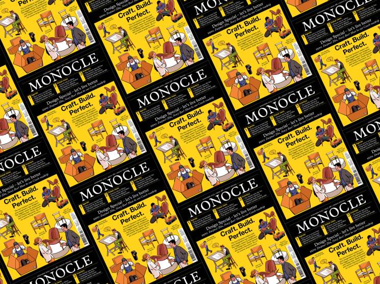 November issue cover of Monocle Magazine