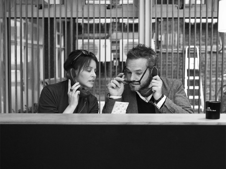 Kylie Minogue and Tyler Brûlé at Midori House