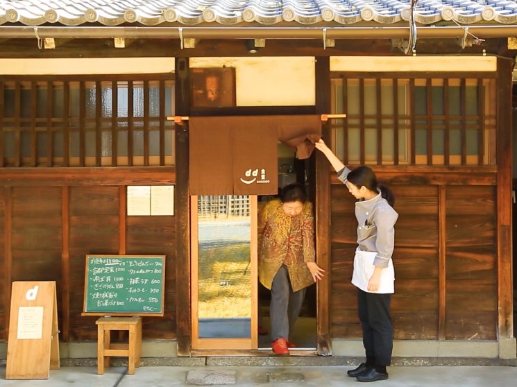 Shoppers at D&Department