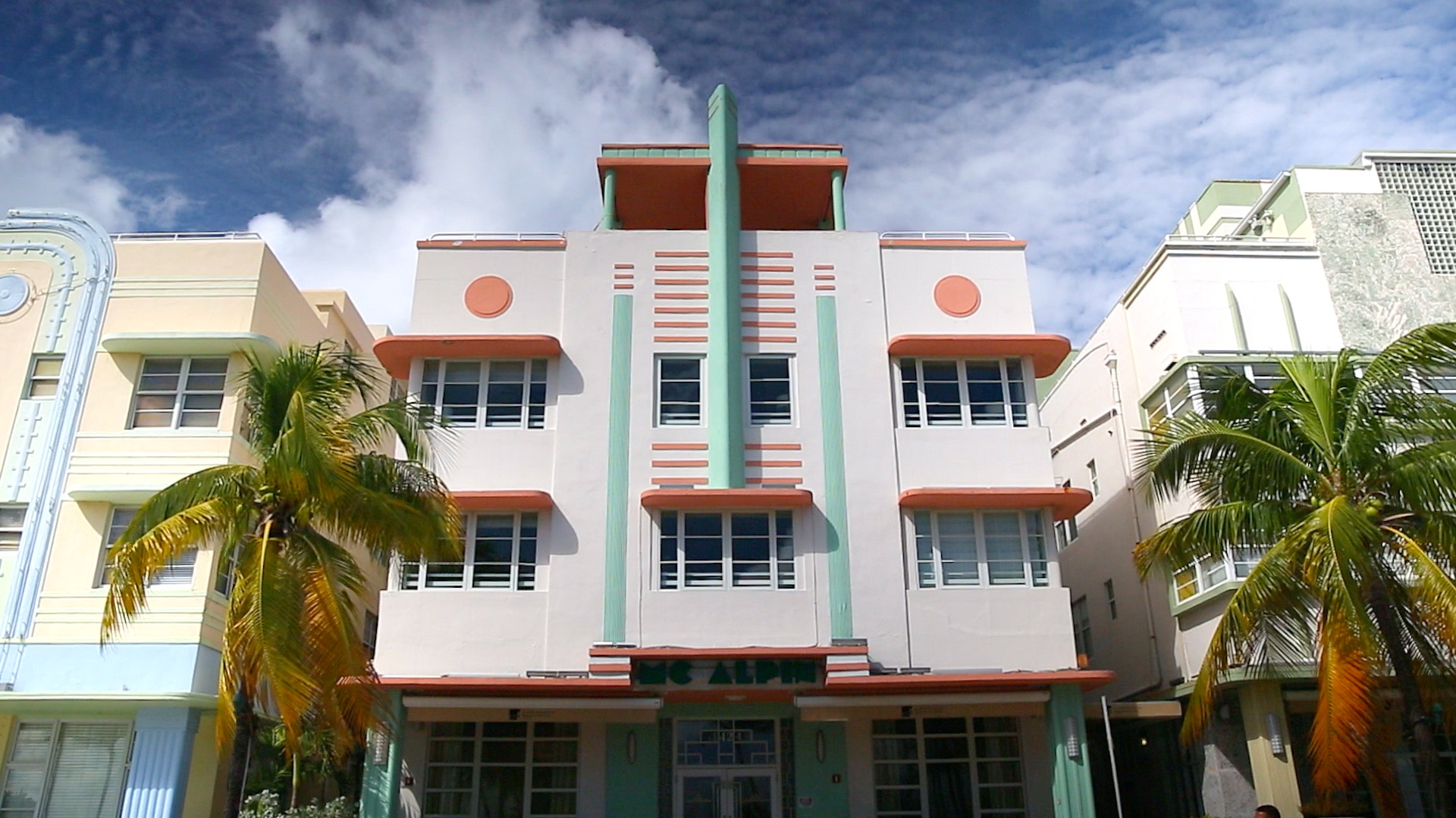 Art deco house in Miami.