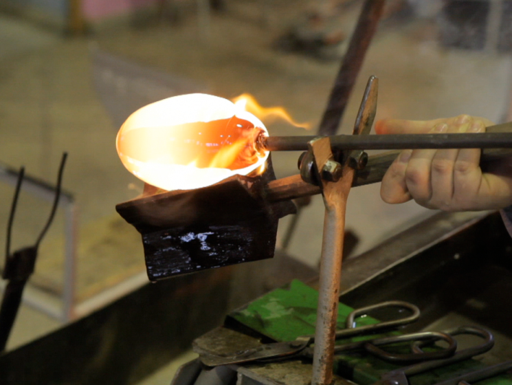 glass-making workshop