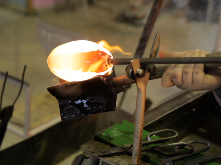glass-making workshop