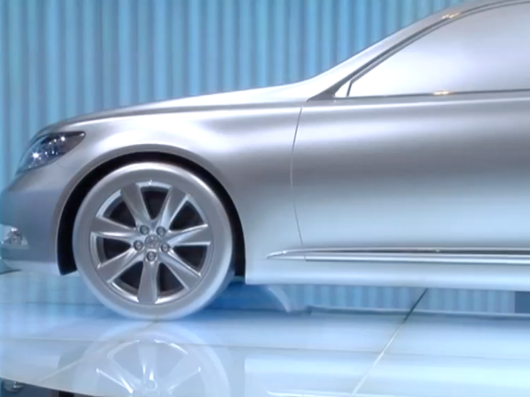 Lexus car at expo