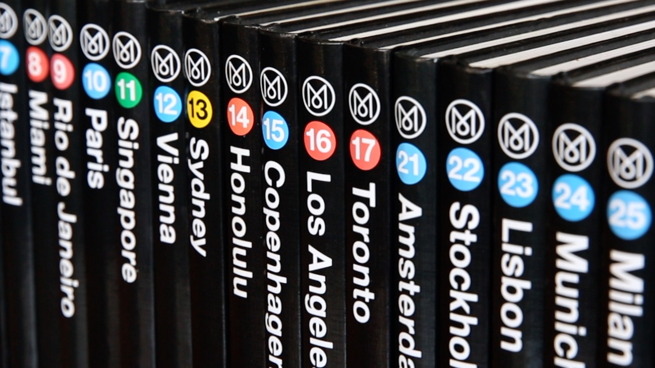 Tho Monocle Travel Guide Series book collection.