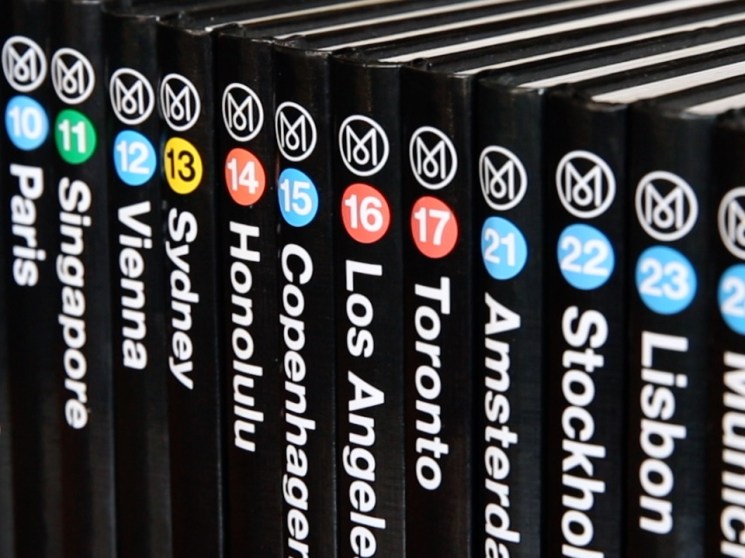 Tho Monocle Travel Guide Series book collection.