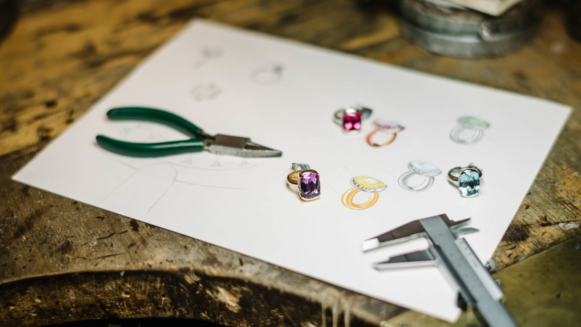 Jewellery in the making
