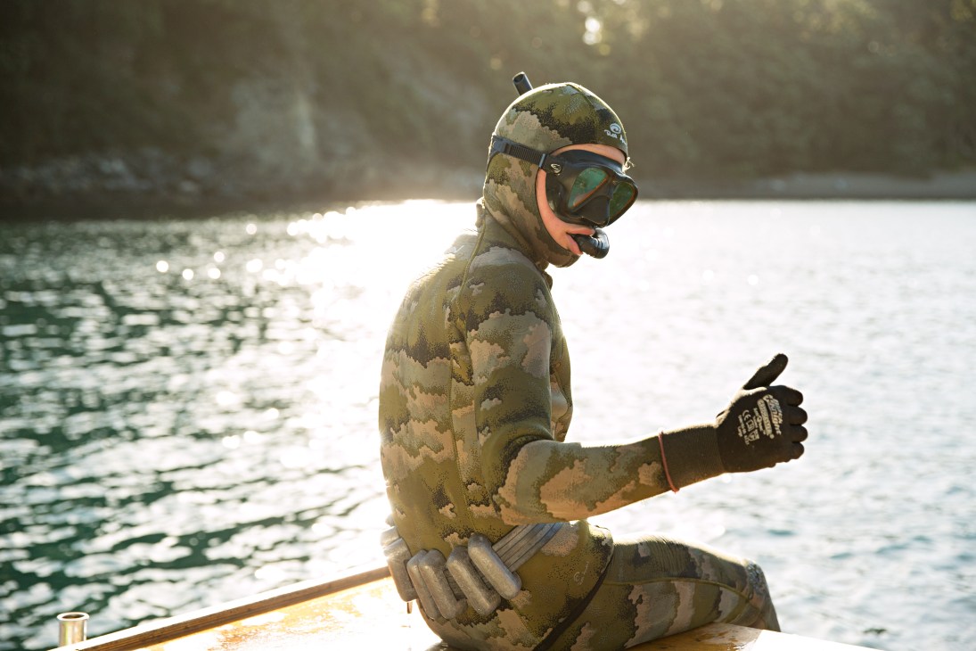 Person snorkelling in the clear waters of the Bay of Plenty